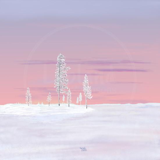 Crisp Freshness from Aurealis Creatief — a glistening snow crust under the spring sun in Lapland
