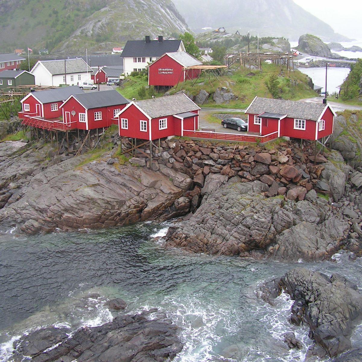 Lofoten, July 2012. This spot has since become one of the most photographed views in Norway. I got there before Instagram did.
